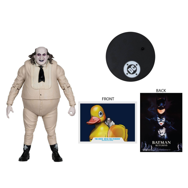 DC Multiverse Batman Returns The Duck & Penguin McFarlane Actionfigur & Vehicle Set